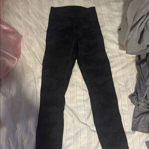 Lululemon Black Camo Leggings